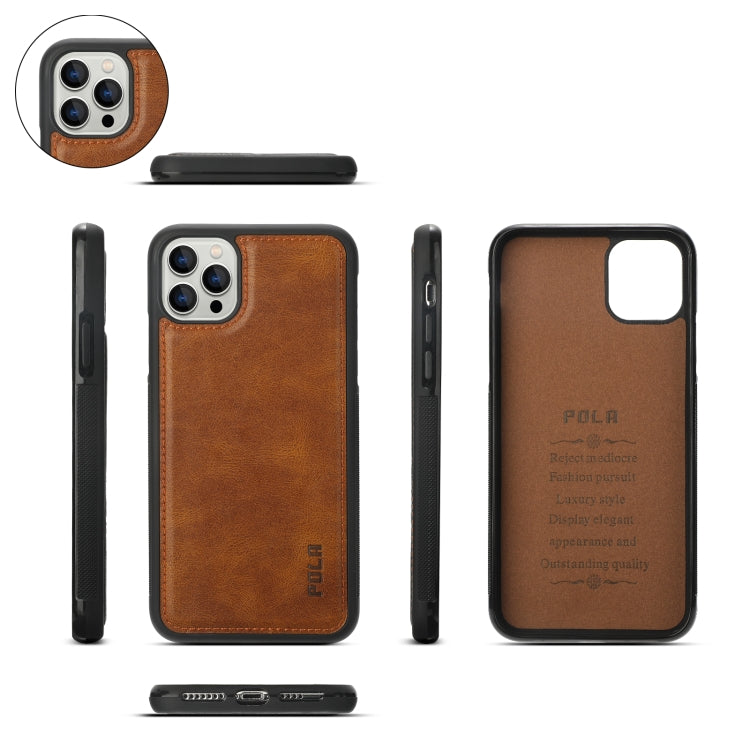 For iPhone 11 Pro Crossbody Multi-functional Zipper Wallet Leather Phone Case(Brown) - iPhone 11 Pro Cases by buy2fix | Online Shopping UK | buy2fix