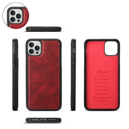 For iPhone 11 Crossbody Multi-functional Zipper Wallet Leather Phone Case(Red) - More iPhone Cases by buy2fix | Online Shopping UK | buy2fix