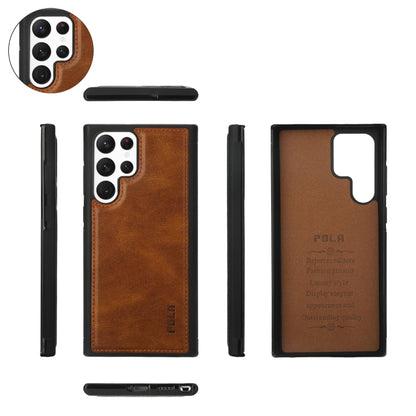 For Samsung Galaxy S22+ 5G Crossbody Multi-functional Zipper Wallet Leather Phone Case(Brown) - Galaxy S22+ 5G Cases by buy2fix | Online Shopping UK | buy2fix