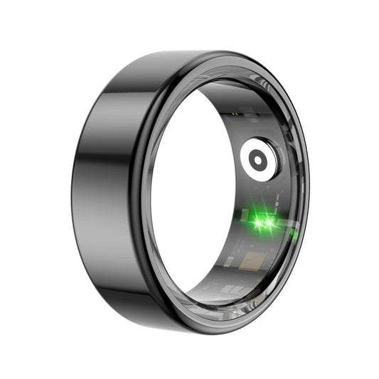 R02 SIZE 8 Smart Ring, Support Heart Rate / Blood Oxygen / Sleep Monitoring / Multiple Sports Modes(Black) by buy2fix