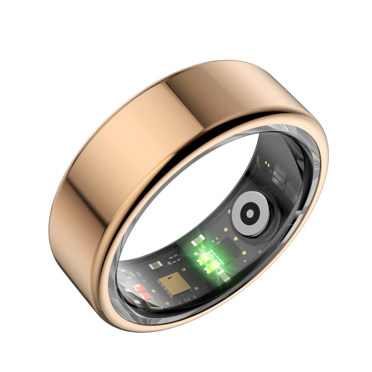 R02 SIZE 8 Smart Ring, Support Heart Rate / Blood Oxygen / Sleep Monitoring / Multiple Sports Modes(Rose Gold) by buy2fix