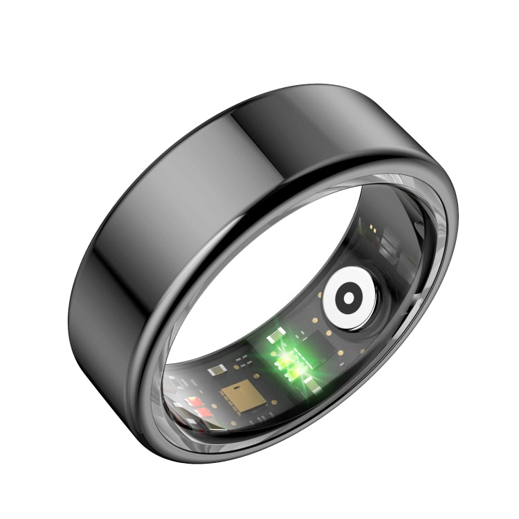 R02 SIZE 10 Smart Ring, Support Heart Rate / Blood Oxygen / Sleep Monitoring / Multiple Sports Modes(Black) by buy2fix
