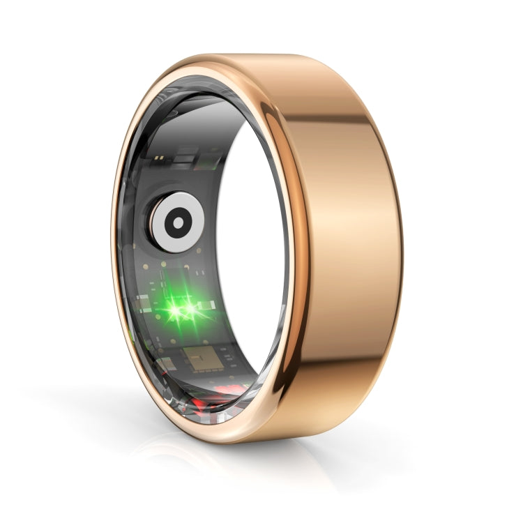 R02 SIZE 10 Smart Ring, Support Heart Rate / Blood Oxygen / Sleep Monitoring / Multiple Sports Modes(Rose Gold) by buy2fix