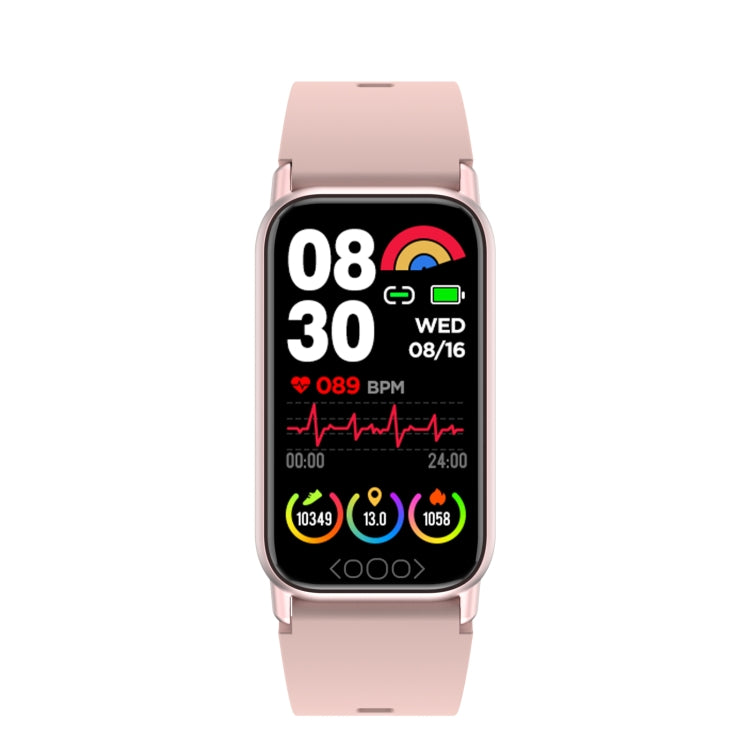 TK72 1.47 inch Color Screen Smart Watch, Support Heart Rate / Blood Pressure / Blood Oxygen / Blood Sugar Monitoring(Pink) by buy2fix