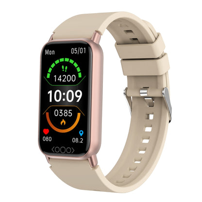 TK72 1.47 inch Color Screen Smart Watch, Support Heart Rate / Blood Pressure / Blood Oxygen / Blood Sugar Monitoring(Beige) by buy2fix