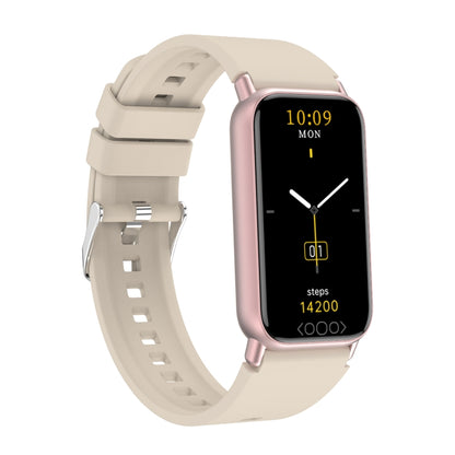 TK72 1.47 inch Color Screen Smart Watch, Support Heart Rate / Blood Pressure / Blood Oxygen / Blood Sugar Monitoring(Beige) by buy2fix