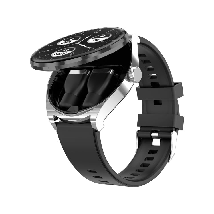 S9 1.53 inch Color Screen Smart Watch, Support Bluetooth Call / Heart Rate / Blood Pressure / Blood Oxygen Monitoring(Silver) by buy2fix