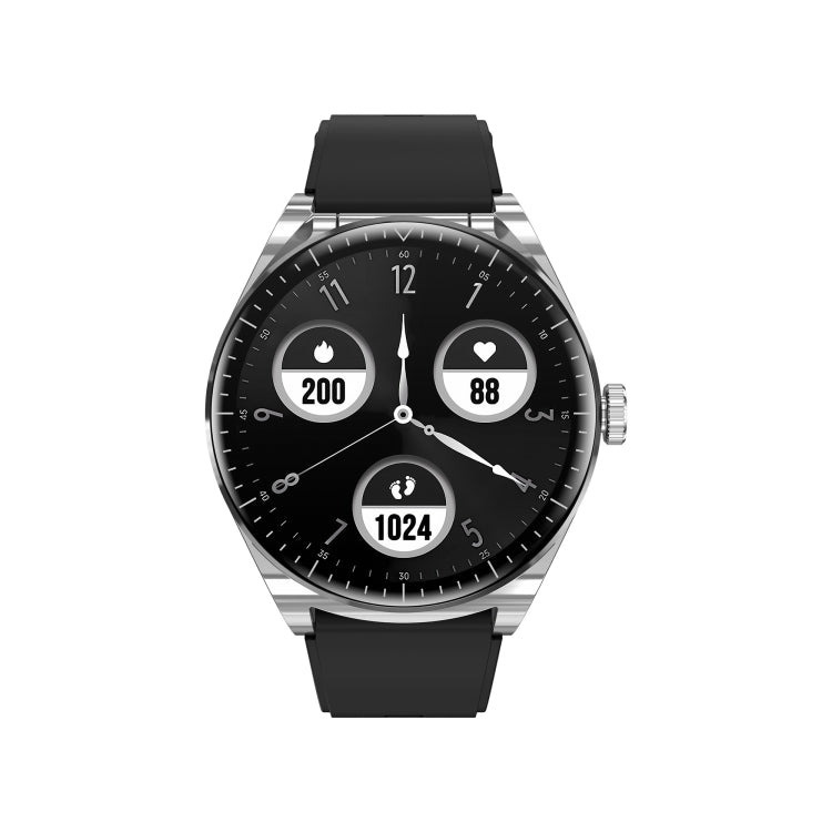 S9 1.53 inch Color Screen Smart Watch, Support Bluetooth Call / Heart Rate / Blood Pressure / Blood Oxygen Monitoring(Silver) by buy2fix