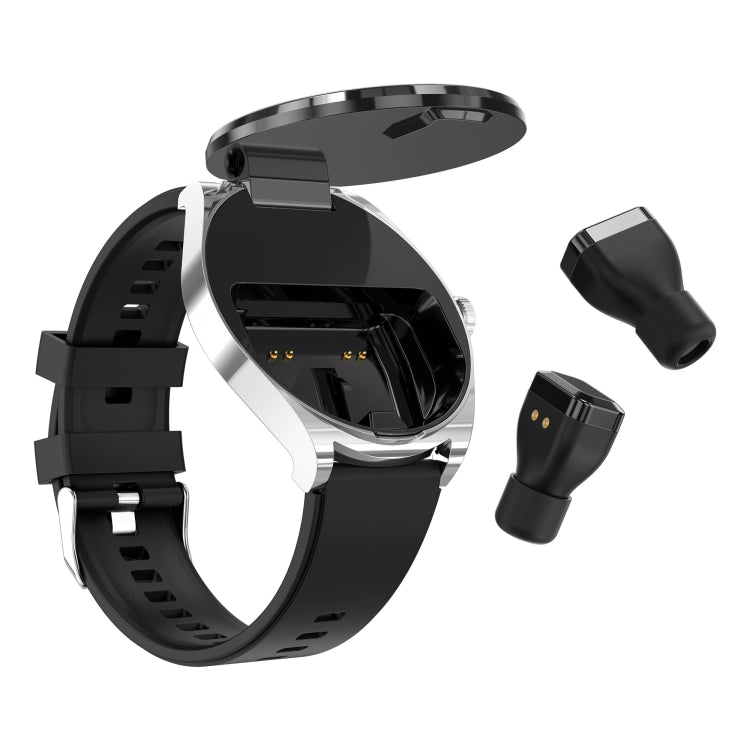 S9 1.53 inch Color Screen Smart Watch, Support Bluetooth Call / Heart Rate / Blood Pressure / Blood Oxygen Monitoring(Silver) by buy2fix
