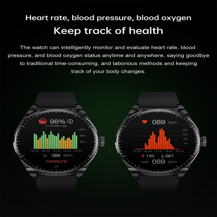 S9 1.53 inch Color Screen Smart Watch, Support Bluetooth Call / Heart Rate / Blood Pressure / Blood Oxygen Monitoring(Silver) by buy2fix