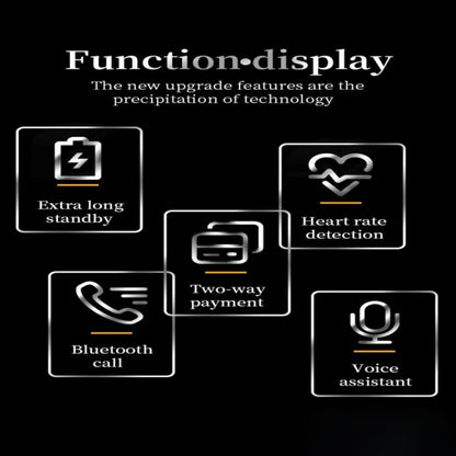 X16pro 1.53 inch Color Screen Smart Watch, Support Bluetooth Call / Heart Rate / Blood Pressure / Blood Oxygen Monitoring(Silver) by buy2fix