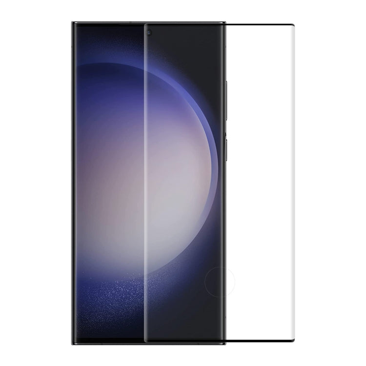 For Samsung Galaxy S23 Ultra 5G ENKAY Easy Install Hot Bending Side Glue Tempered Glass Film by ENKAY
