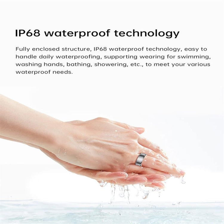 R3 SIZE 20 Smart Ring, Support Heart Rate / Blood Oxygen / Sleep Monitoring(Purple) by buy2fix