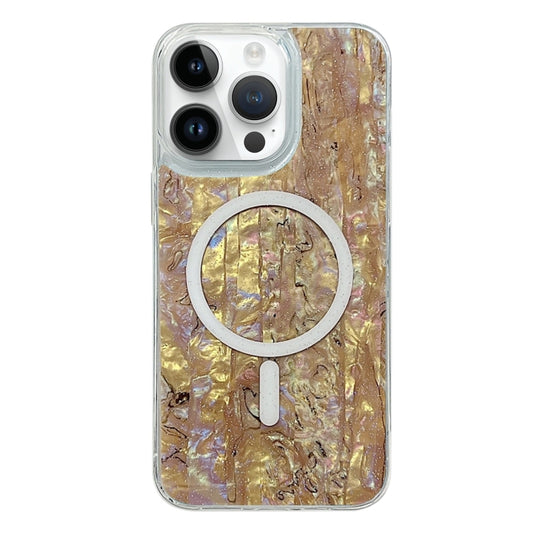 For iPhone 12 Pro Max Shell Texture Multicolor MagSafe TPU Phone Case(Coral) by buy2fix