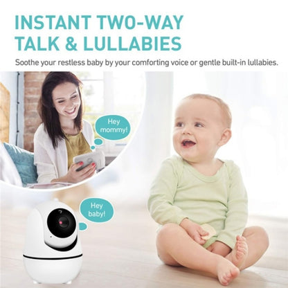 SM32PTA Two-Way Audio Night Vision Surveillance Camera 3.5 inch Baby Monitor(US Plug) by buy2fix