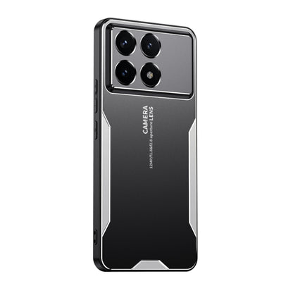 For Xiaomi Redmi K70 Pro Blade Series TPU Hybrid Metal Phone Case(Silver) - Xiaomi Cases by buy2fix | Online Shopping UK | buy2fix