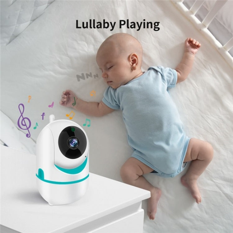 D031 2 Way Voice Built-in Lullabies Home Baby Security Camera 3.2-inch LCD Baby Monitor(US Plug) by buy2fix