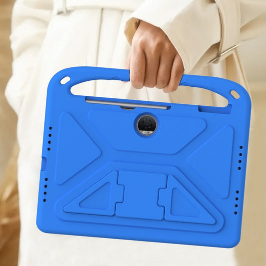 For Honor Pad 9 12.1 Handle EVA Shockproof Tablet Case with Holder(Blue) - Honor by buy2fix | Online Shopping UK | buy2fix