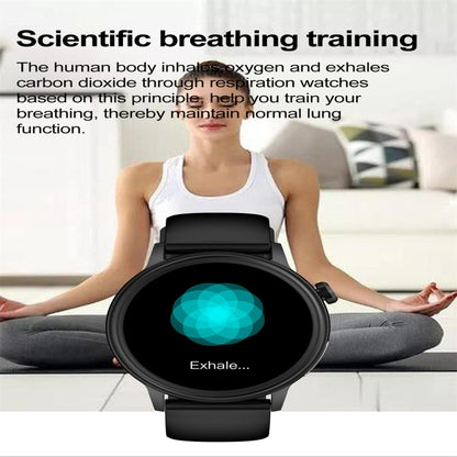 ET470 1.39 inch Color Screen Smart Watch Silicone Strap, Support Bluetooth Call / ECG(Black) by buy2fix