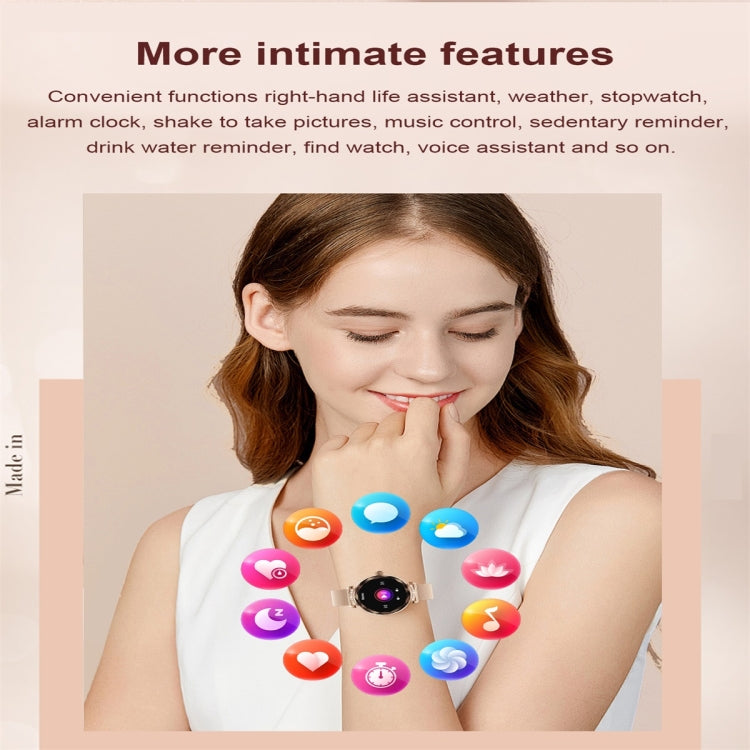 NX7 Pro 1.19 inch Color Screen Smart Watch, Support Heart Rate / Blood Pressure / Blood Oxygen Monitoring(Silver) by buy2fix