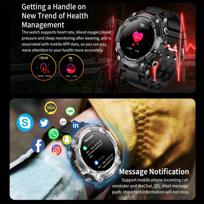 T96 1.52 inch Amoled Screen 2 in 1 Bluetooth Earphone Smart Watch(Black) by buy2fix