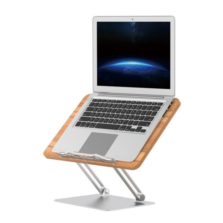BG-4 Desktop Book Reading Bracket Aluminum Alloy +Wood Board Textbook Tablet Holder Stand by buy2fix