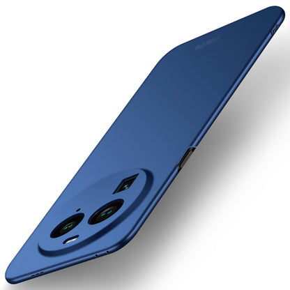For OPPO Find X6 MOFI Micro-Frosted PC Ultra-thin Hard Phone Case(Blue) by MOFI