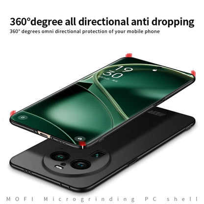 For OPPO Find X6 MOFI Micro-Frosted PC Ultra-thin Hard Phone Case(Red) by MOFI