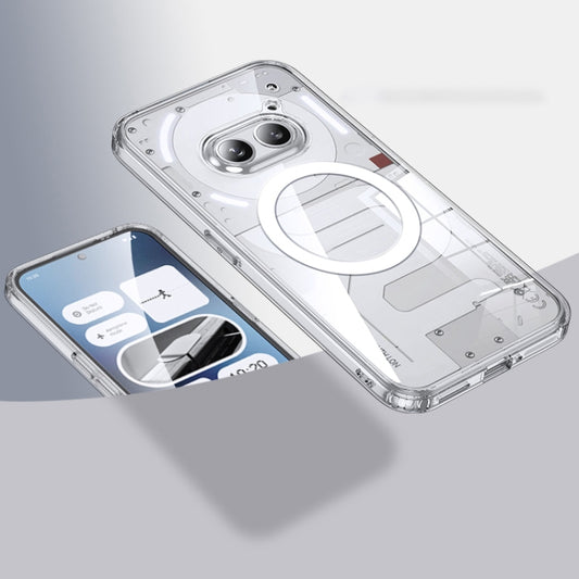 For Nothing Phone 2a MagSafe Armor Clear TPU Hybrid PC Phone Case(Transparent) - Nothing Cases by buy2fix | Online Shopping UK | buy2fix