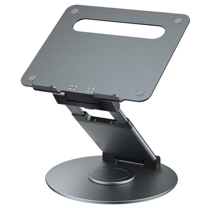 AS018-XS For 10-17 inch Device 360 Degree Rotating Adjustable Laptop Holder Desktop Stand(Grey) by buy2fix