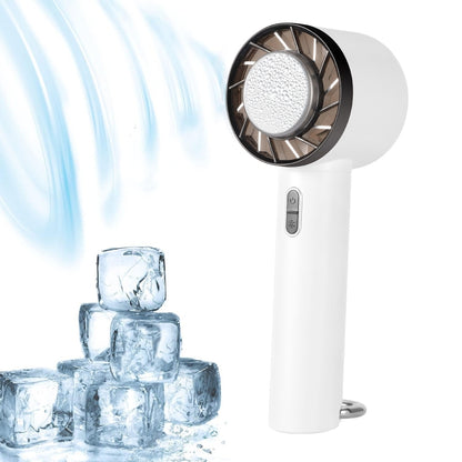 ENKAY Hat-Prince Handheld Mini Portable Cold Compress Cooling Fan(White) by ENKAY