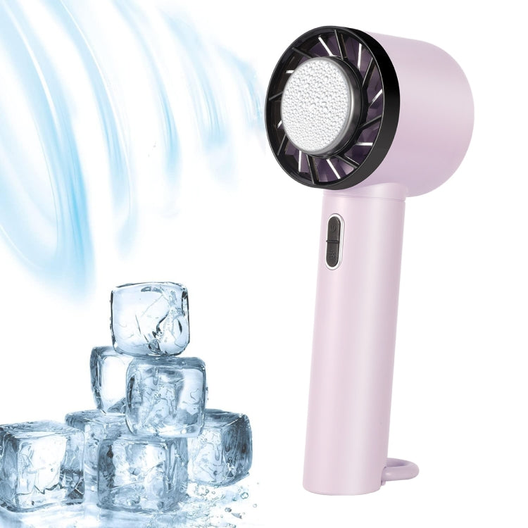 ENKAY Hat-Prince Handheld Mini Portable Cold Compress Cooling Fan(Pink) by ENKAY