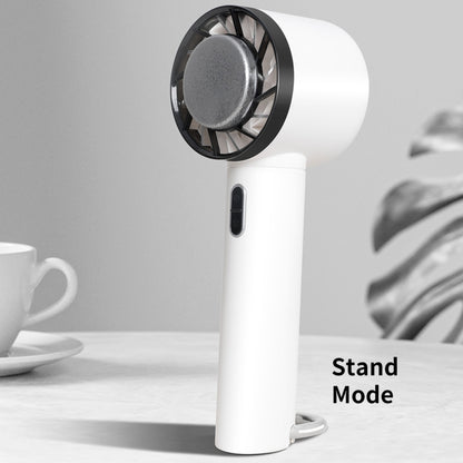 ENKAY Hat-Prince Handheld Mini Portable Cold Compress Cooling Fan(White) by ENKAY