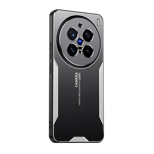 For vivo X200 Pro Blade Series TPU Hybrid Metal Phone Case(Silver)