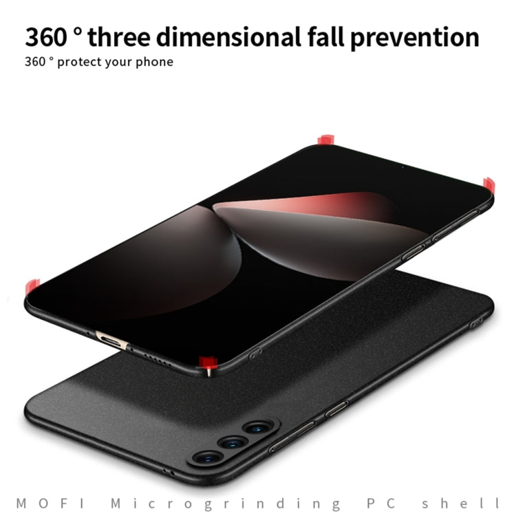 For Meizu 21 MOFI Fandun Series Frosted PC Ultra-thin All-inclusive Phone Case(Gray) - More Brand by MOFI | Online Shopping UK | buy2fix