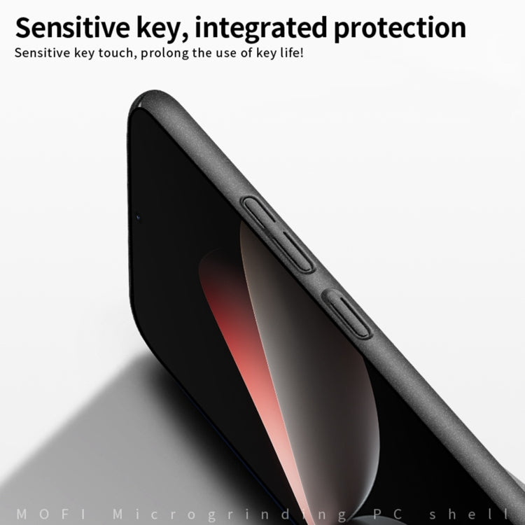 For Meizu 21 Pro MOFI Fandun Series Frosted PC Ultra-thin All-inclusive Phone Case(Black) - More Brand by MOFI | Online Shopping UK | buy2fix