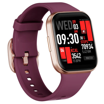Q23 IP67 Waterproof Smart Bracelet Sport Fitness Tracker(Wine Red) by buy2fix