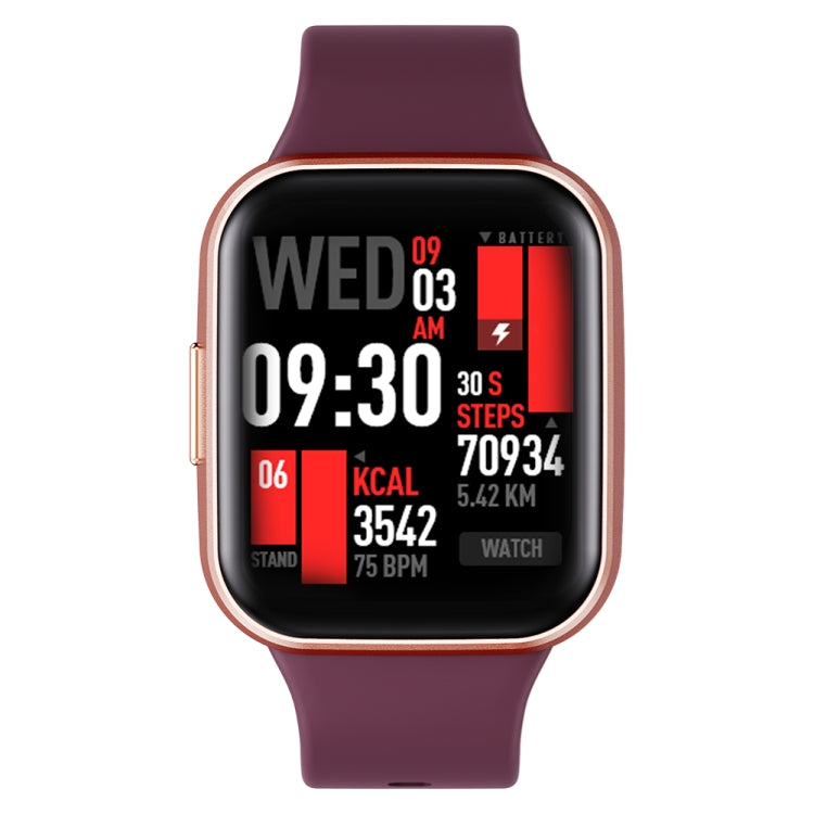 Q23 IP67 Waterproof Smart Bracelet Sport Fitness Tracker(Wine Red) by buy2fix