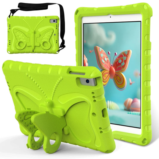 For iPad Air 3 / 10.5 2019 Butterfly Bracket EVA Shockproof Tablet Case(Grass Green) - iPad 10.2 Cases by buy2fix | Online Shopping UK | buy2fix