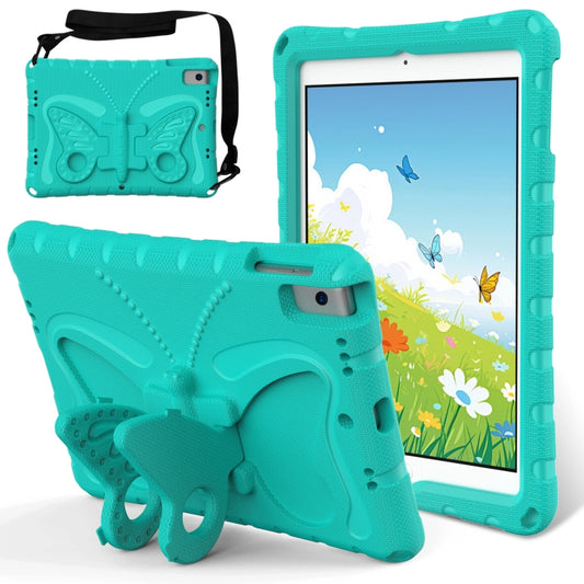 For iPad Air 3 / 10.5 2019 Butterfly Bracket EVA Shockproof Tablet Case(Mint Green) - iPad 10.2 Cases by buy2fix | Online Shopping UK | buy2fix