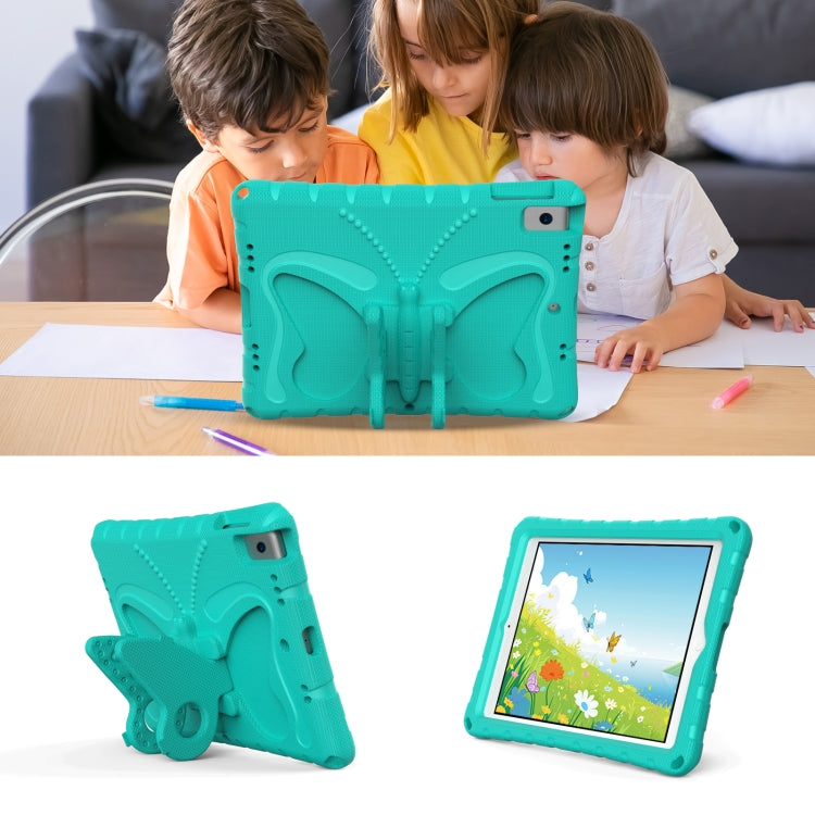 For iPad Air 3 / 10.5 2019 Butterfly Bracket EVA Shockproof Tablet Case(Mint Green) - iPad 10.2 Cases by buy2fix | Online Shopping UK | buy2fix