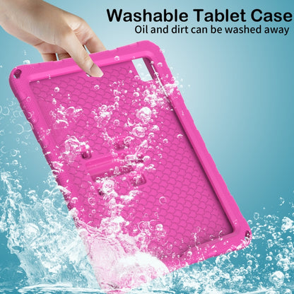 For iPad Air 3 / 10.5 2019 Butterfly Bracket EVA Shockproof Tablet Case(Rose Red) - iPad 10.2 Cases by buy2fix | Online Shopping UK | buy2fix