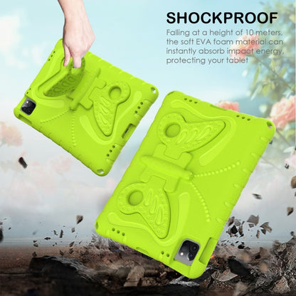 For iPad 2025 / 2022 Butterfly Bracket EVA Shockproof Tablet Case(Grass Green) - iPad 2025 / 2022 Cases by buy2fix | Online Shopping UK | buy2fix