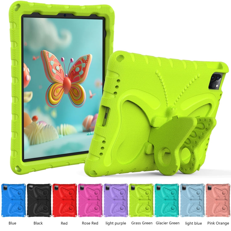 For iPad 2025 / 2022 Butterfly Bracket EVA Shockproof Tablet Case(Grass Green) - iPad 2025 / 2022 Cases by buy2fix | Online Shopping UK | buy2fix
