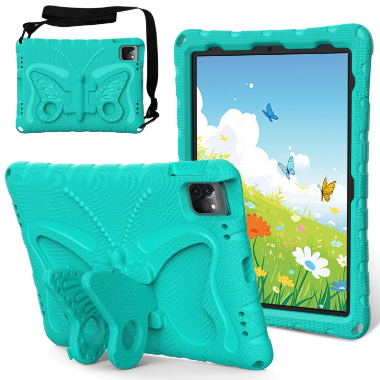 For iPad 2025 / 2022 Butterfly Bracket EVA Shockproof Tablet Case(Mint Green) - iPad 2025 / 2022 Cases by buy2fix | Online Shopping UK | buy2fix