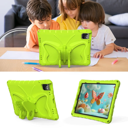 For iPad Air 2022/2020 10.9 Butterfly Bracket EVA Shockproof Tablet Case(Grass Green) - iPad Air (2022) / (2020) 10.9 Cases by buy2fix | Online Shopping UK | buy2fix