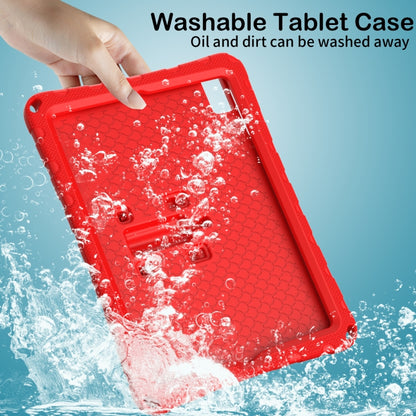 For iPad Air 1/2 / 9.7 2018/2017 Butterfly Bracket EVA Shockproof Tablet Case(Red) - iPad 9.7 (2018) & (2017) Cases by buy2fix | Online Shopping UK | buy2fix