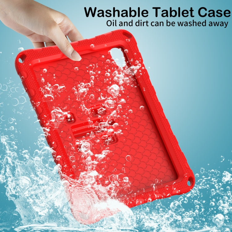 For iPad mini 6 / mini 2024 Butterfly Bracket EVA Shockproof Tablet Case(Red) - iPad mini 6 Cases by buy2fix | Online Shopping UK | buy2fix