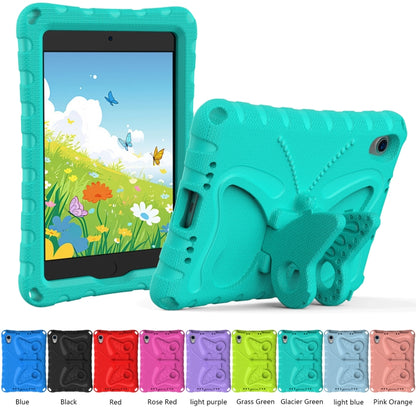 For iPad mini 6 / mini 2024 Butterfly Bracket EVA Shockproof Tablet Case(Mint Green) - iPad mini 6 Cases by buy2fix | Online Shopping UK | buy2fix