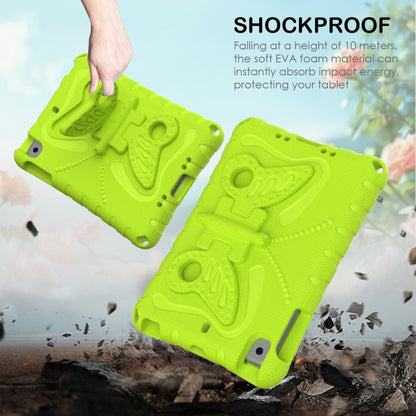 For iPad mini 1/2/3/4/5 Butterfly Bracket EVA Shockproof Tablet Case(Grass Green) - iPad mini (2019) / mini 5 Cases by buy2fix | Online Shopping UK | buy2fix